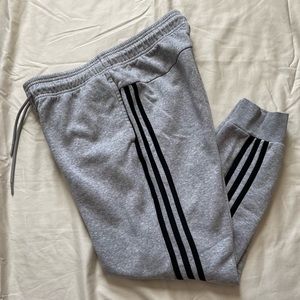 Women’s Gray Adidas Sweat Joggers Size Medium